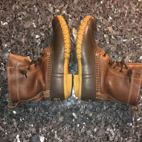“Bean Boots” Brown Duck Boots by L.L. Bean - Picture 8 of 16